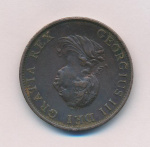Великобритания ½ пенни, 1799 (1/2 пенни Великобритания. 1799)