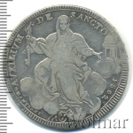Папская область 1 скудо, 1802 (1 скудо. Ватикан 1802г. Ag.)