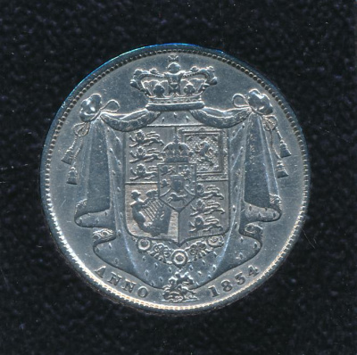 Великобритания ½ кроны, 1834 (1/2 кроны. Великобритания 1834)