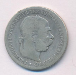 Австрия 1 крона, 1898 (1 крона. Австрия 1898)