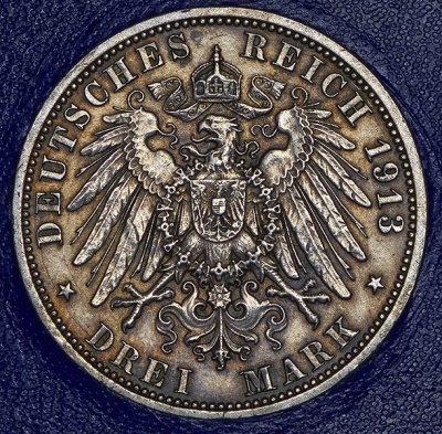 1 рубль 1863 г. СПБ АБ. Александр II. (3 марки 1913 (Пруссия) (с сертификатом))