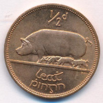 Ирландия ½ пенни, 1964 (1/2 пенни. Ирландия. 1964)