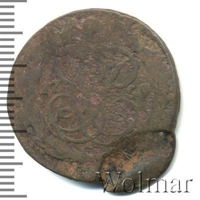 1 копейка 1759 г. Елизавета I. (1 копейка 1759г. Cu.)