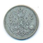 50 пенни 1893 г. L. Для Финляндии (Александр III). (50 пенни. 1893)