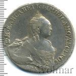 1 рубль 1759 г. СПБ ЯI. Елизавета I (1 рубль 1759г. СПБ TI ЯI. Ag. Петров - 3,5 рубля.)
