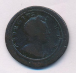 Великобритания 1 фартинг, 1720 (1 фартинг. Великобритания 1720)