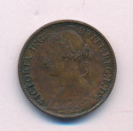 Великобритания 1 фартинг, 1875 (Фартинг. Великобритания 1875)