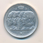 Бельгия 100 франков, 1951 (100 франков. Бельгия 1951)