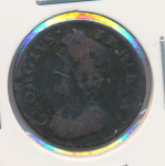 Великобритания 1 фартинг, 1737 (Фартинг Великобритания 1737)