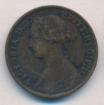 Великобритания 1 фартинг, 1875 (Фартинг. Великобритания 1875)