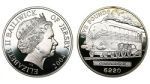 Джерси 5 фунтов, 2004 (Джерси о-в. Елизавета II. 5 фунтов 2004 года.  Proof.)