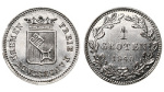 20 крейцеров, 1764-1765 (Германия. Бремен. 1 грот 1840 года.)