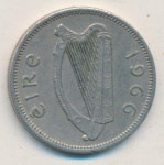 Ирландия 1 шиллинг, 1966 (1 шиллинг. Ирландия 1966)