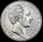 Франкфурт 2 гульдена, 1851 (2 гульдена 1851 (Бавария))