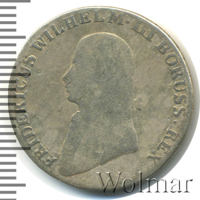 Пруссия 4 гроша, 1807 (4 гроша. Пруссия. Германия 1807г. Ag.)