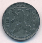 Бельгия 1 франк, 1943 (1 франк. Бельгия. 1943)