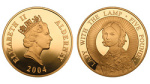 Джерси 5 фунтов, 2004 (Олдерни. Елизавета II. 5 фунтов 2004 года. Proof.)