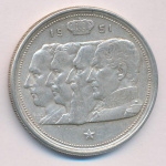 Бельгия 100 франков, 1951 (100 франков. Бельгия 1951)