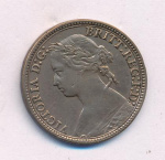 Великобритания 1 фартинг, 1879 (1 фартинг. Великобритания 1879)
