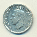 Великобритания 6 пенсов, 1948 (6 пенсов Великобритания 1948)