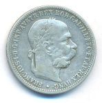 Австрия 1 крона, 1893 (1 крона. Австрия. 1893)