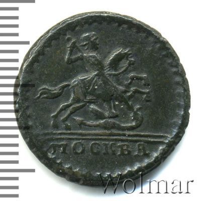 1 копейка 1728 г. МОСКВА. Петр II. Москва. Новодел. "МОСКВА" меньше (1 копейка 1728г. Cu. RR)