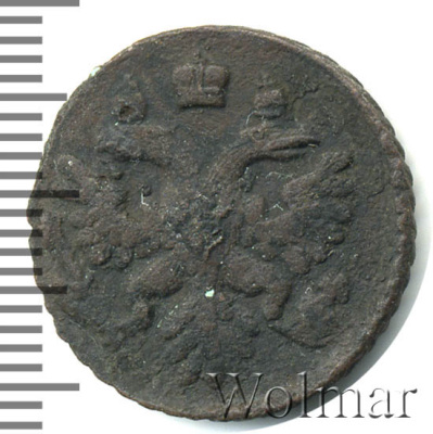 Полушка 1738 г. Анна Иоанновна. (Полушка 1738г. Cu.)