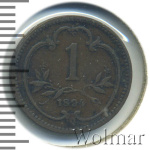 Австрия 1 геллер, 1894 (1 геллер. Австрия 1894г. Cu.)