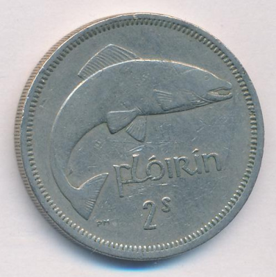 Ирландия 2 шиллинга (флорин), 1965 (2 шиллинга (флорин). Ирландия. 1965)