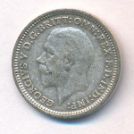 Великобритания 3 пенса, 1934 (3 пенса Великобритания. 1934)