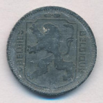 Бельгия 1 франк, 1943 (1 франк. Бельгия 1943)