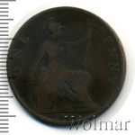 Великобритания 1 пенни, 1901 (1 пенни. Великобритания 1901г. Br.)