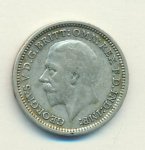 Великобритания 3 пенса, 1936 (3 пенса. Великобритания 1936)