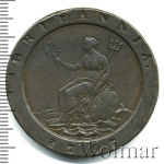 Великобритания 2 пенса, 1797 (2 пенса. Великобритания 1797г. Cu.)