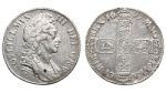 Англия 1 шиллинг, 1697 (Англия. Вильгельм III. 1 шиллинг 1697 года.)