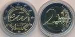 Бельгия 2 евро, 2010 (2 евро. Бельгия. Президентство в ЕС. Коробка 2010)